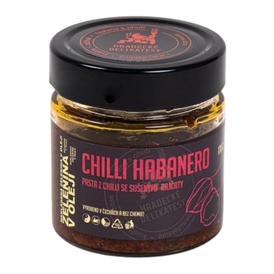 Pasta z červených chilli habanero — 170 g